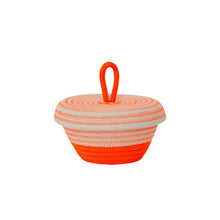 Petite Lidded Basket - Neon