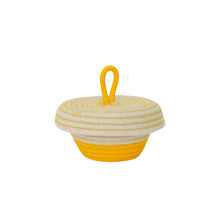 Petite Lidded Basket - Neon