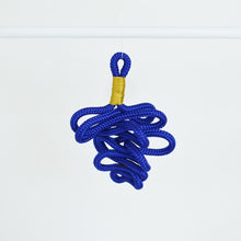 Christmas Decorations - Blues & Gold Squiggles (6)
