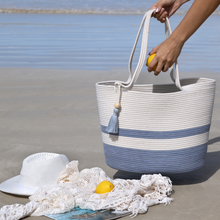 Shopper Bag - Blue-Grey