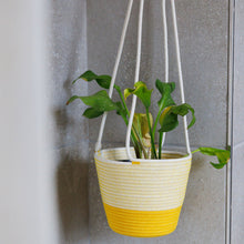 Hanging Planter - Yellow