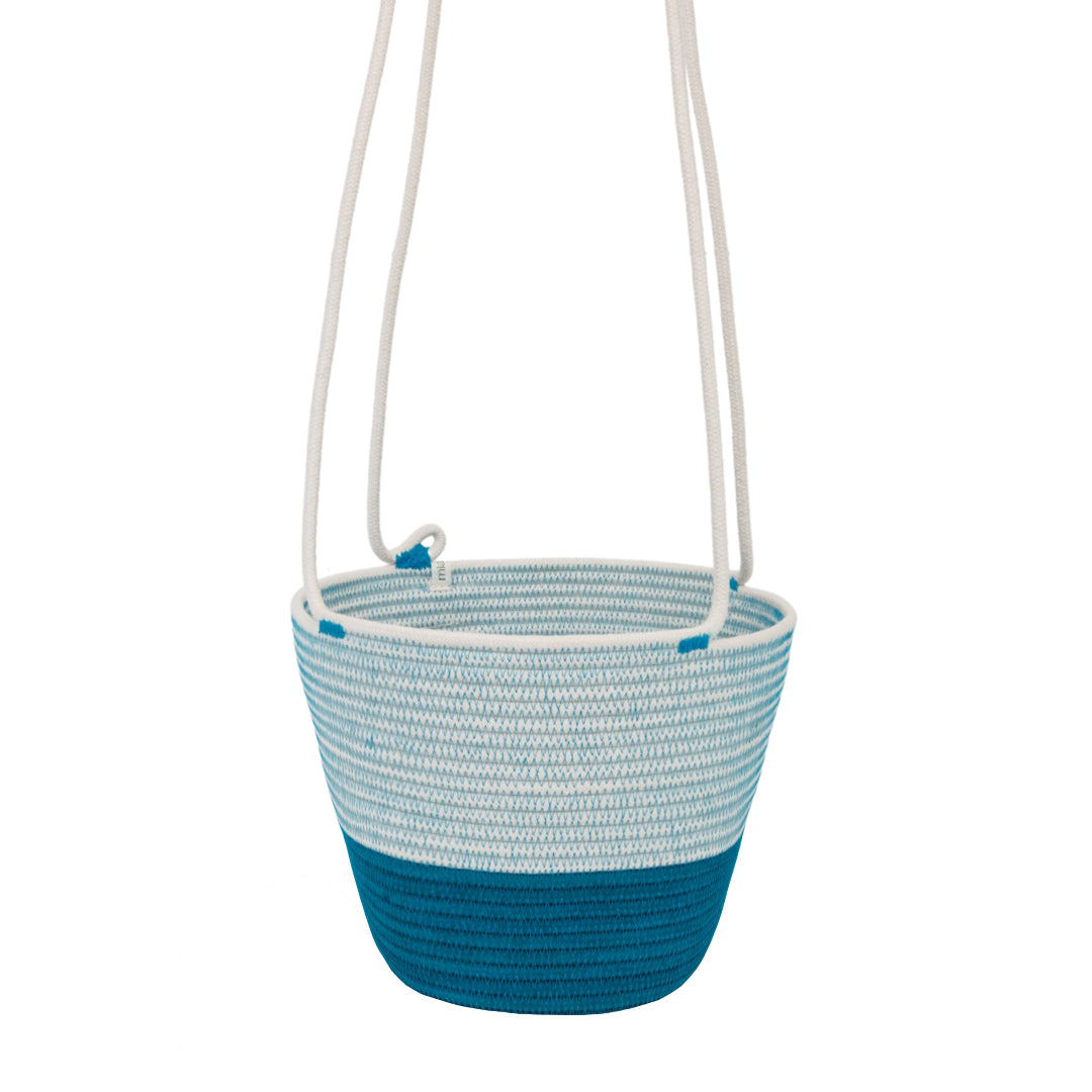 teal hanging planter Hanging Planter