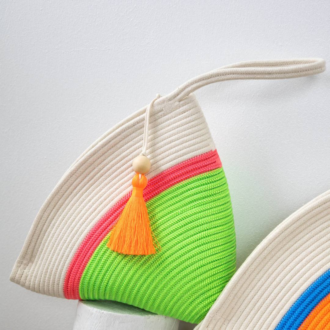 Neon green clutch bag hotsell