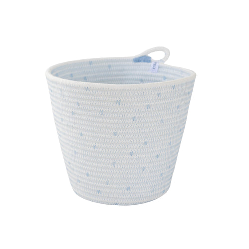 Planter Basket - Coastal Polka Dot Re-Rope™