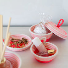 Petite Lidded Basket - Neon