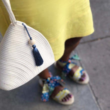 Handle Clutch Bag Ivory