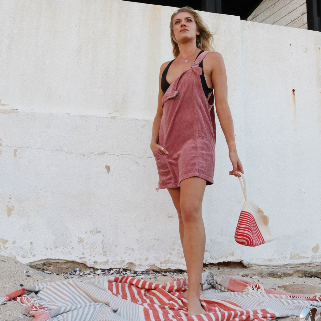 Coral pink clutch bag new arrivals