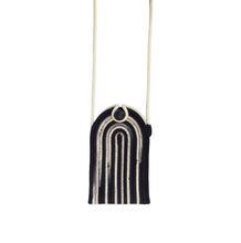 Phone Pouch - Ikat Black