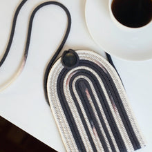 Phone Pouch - Ikat Black