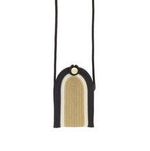 Phone Pouch - Charcoal Jute Jungle