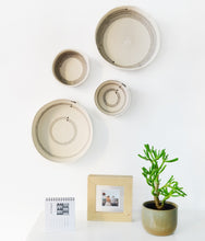 Table Basket - Stitched Striped