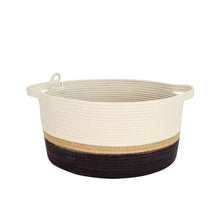 Handle Basket - Jute & Charcoal