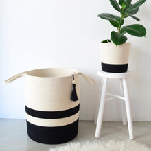 Floor Basket - Black Block