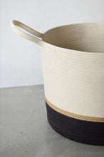 Floor Basket - Jute & Charcoal