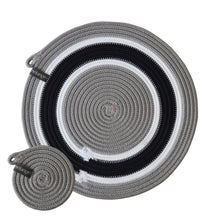 Placemats & Coasters (set of 4 each) - Mbizi Grey