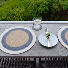 Placemats - Grey Jute Jungle
