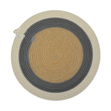 Placemats & Coasters (set of 4 each) - Grey Jute Jungle