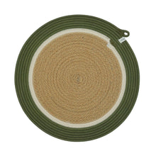 Placemats & Coasters (set of 4 each) - Olive Jute Jungle