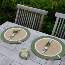 Placemats - Olive Jute Jungle