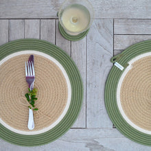 Placemats - Olive Jute Jungle