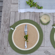 Placemats - Olive Jute Jungle