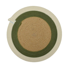 Placemats & Coasters (set of 4 each) - Olive Jute Jungle