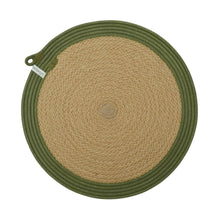 Placemats & Coasters (set of 4 each) - Olive Jute Jungle