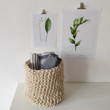 Loadshedding Cylinder Basket - Ivory