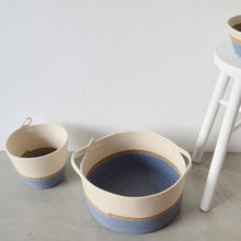 Bowl - Jute & Blue-Grey