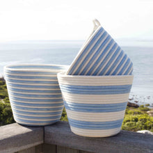Planter - Bubblegum Blue Swirl