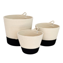 Planter Basket - Black Block