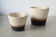 Planter Basket - Jute & Charcoal