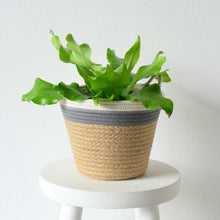 Planter Basket - Grey Jute Jungle