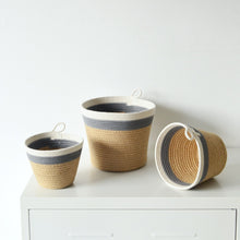 Planter Basket - Grey Jute Jungle