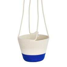 Hanging Planter - Royal Blue Block