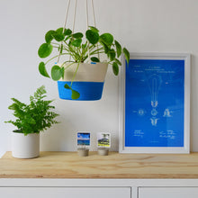 Hanging Planter - Ocean Blue