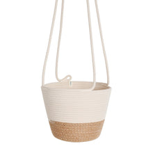 Hanging Planter - Jute Block