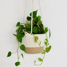 Hanging Planter - Jute Block