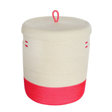 Lidded Cylinder Basket - Celebrate Spring & Summer