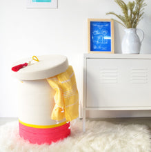 Lidded Laundry Basket - Celebrate Spring & Summer