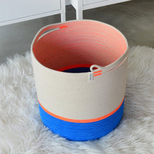 Handle Cylinder Basket - Celebrate Spring & Summer