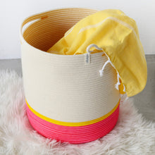 Handle Cylinder Basket - Celebrate Spring & Summer