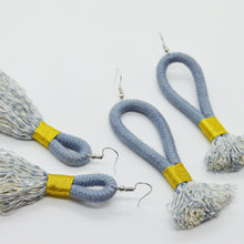 Earrings Blue-Grey