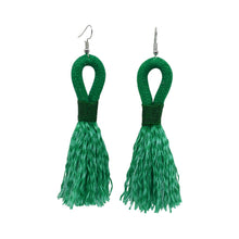 Earrings Emerald Green