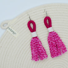 Earrings Fuchsia