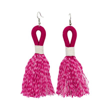 Earrings Fuchsia