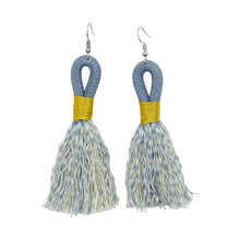 Earrings Blue-Grey