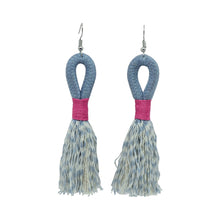Earrings Blue-Grey