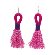 Earrings Fuchsia