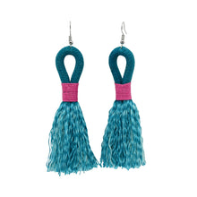 Earrings Teal